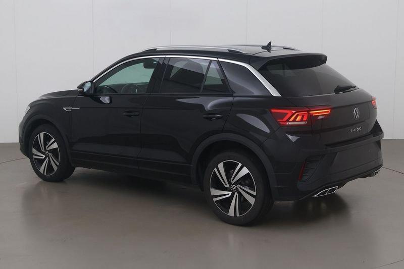 Volkswagen T-Roc 1.5 tsi R-Line 150 AT, Auto's, Volkswagen, 4 cilinders, Overige bekleding, Zwart, Bedrijf