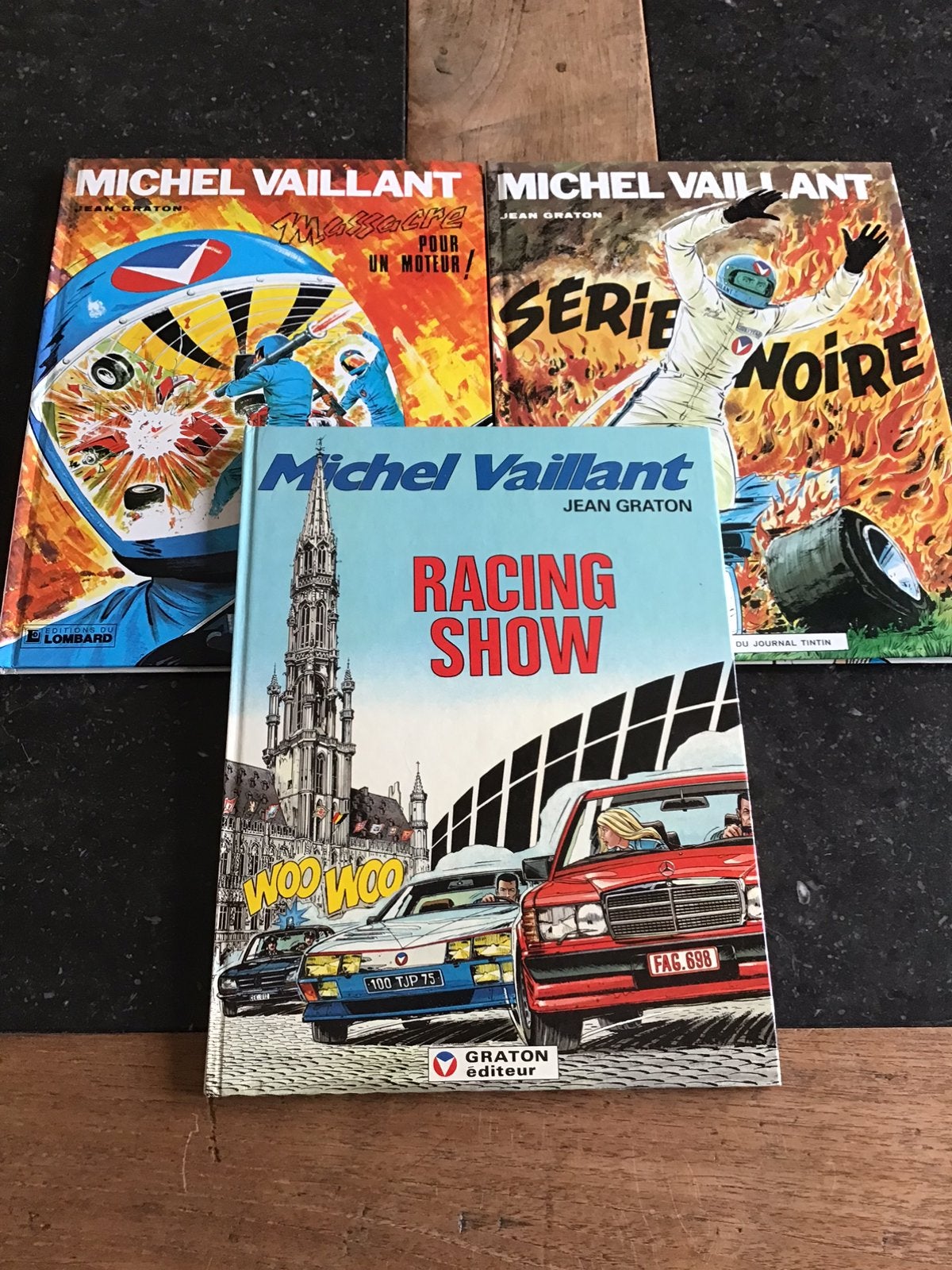 3 BD Michel Vaillant, Livres, Plusieurs BD, Enlèvement ou Envoi, Comme neuf