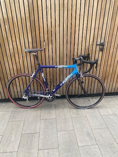 U. Scanini Koersfiets, Maat 58, Fietsen en Brommers, Fietsen | Racefietsen, Gebruikt, Heren, Overige merken, 15 tot 20 versnellingen