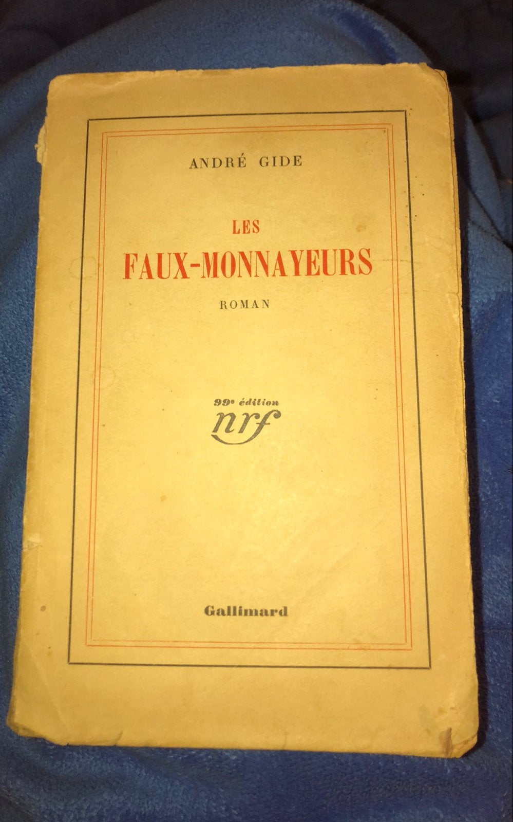 Vervalsers André Gide 1925, Gelezen