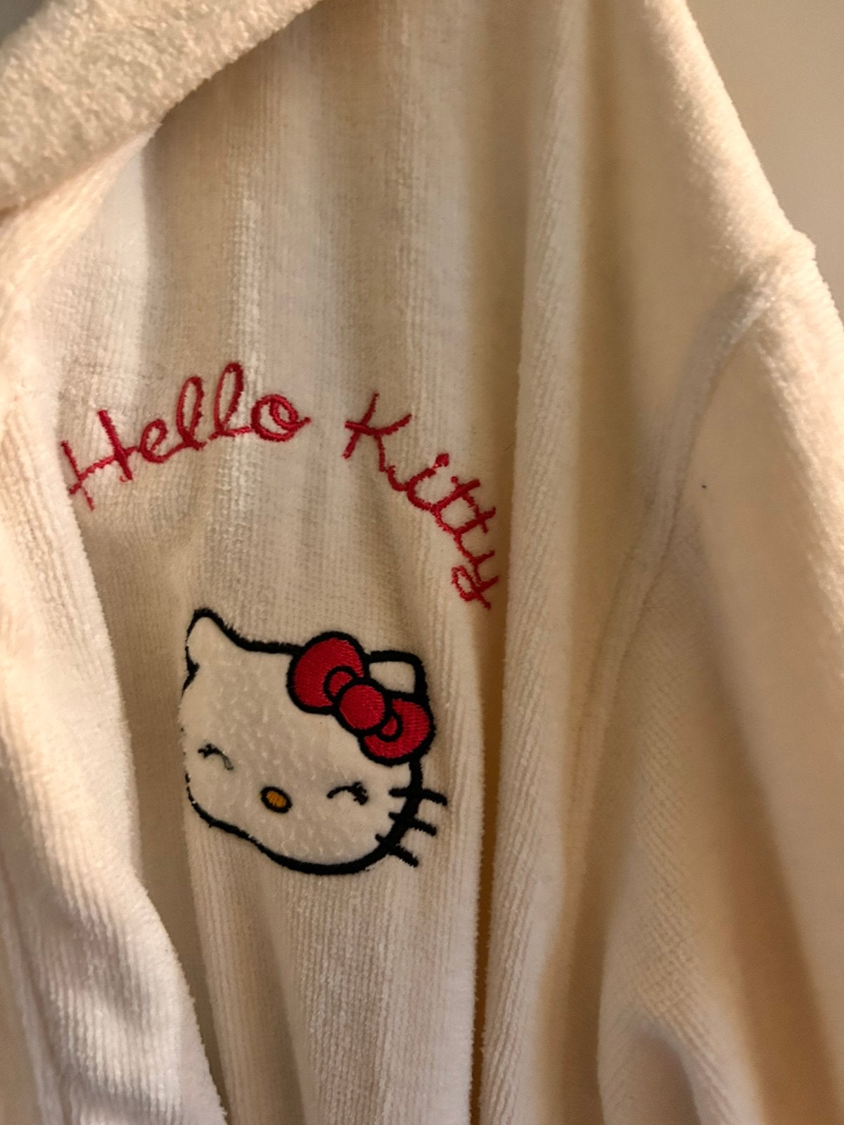 Hello kitty badjas, Kleding | Dames, Ophalen of Verzenden, Zo goed als nieuw, Maat 36 (S)