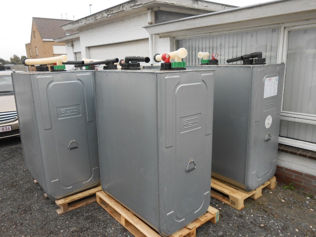 Mazouttank 1x 1000 l ROTH DWT 1000 DUBBELWANDIG 2017, Ophalen, Gebruikt, Overige typen, 60 tot 150 cm