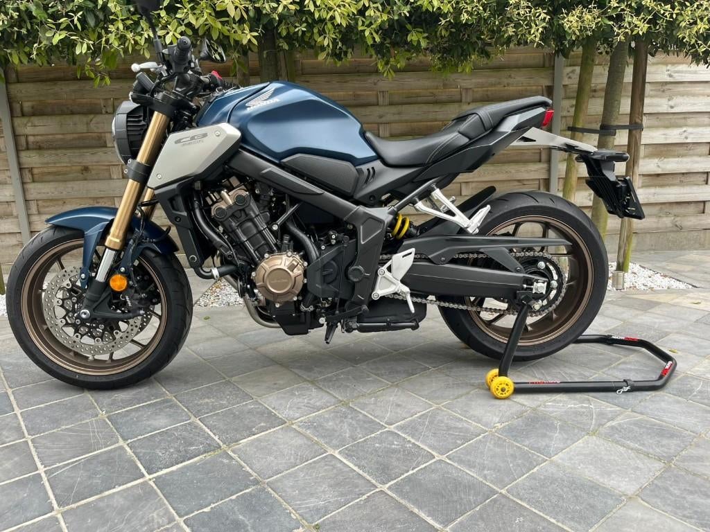 Honda CB 650 R **!! 1700KM !!**4/2021**mat jeans kleur***, Bedrijf, Meer dan 35 kW, 4 cilinders, Nieuw