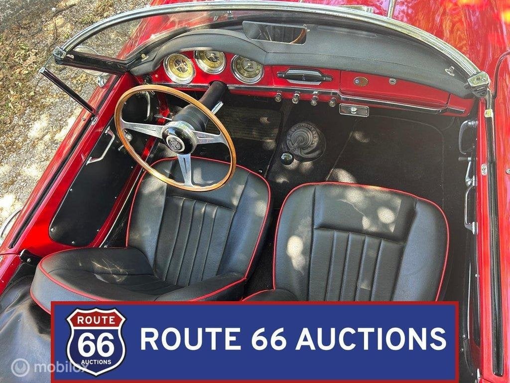 Alfa Romeo Giulietta Spider | 1959 | Route 66 Auctions, Auto's, Zwart, Bedrijf, Handgeschakeld, Overige carrosserie