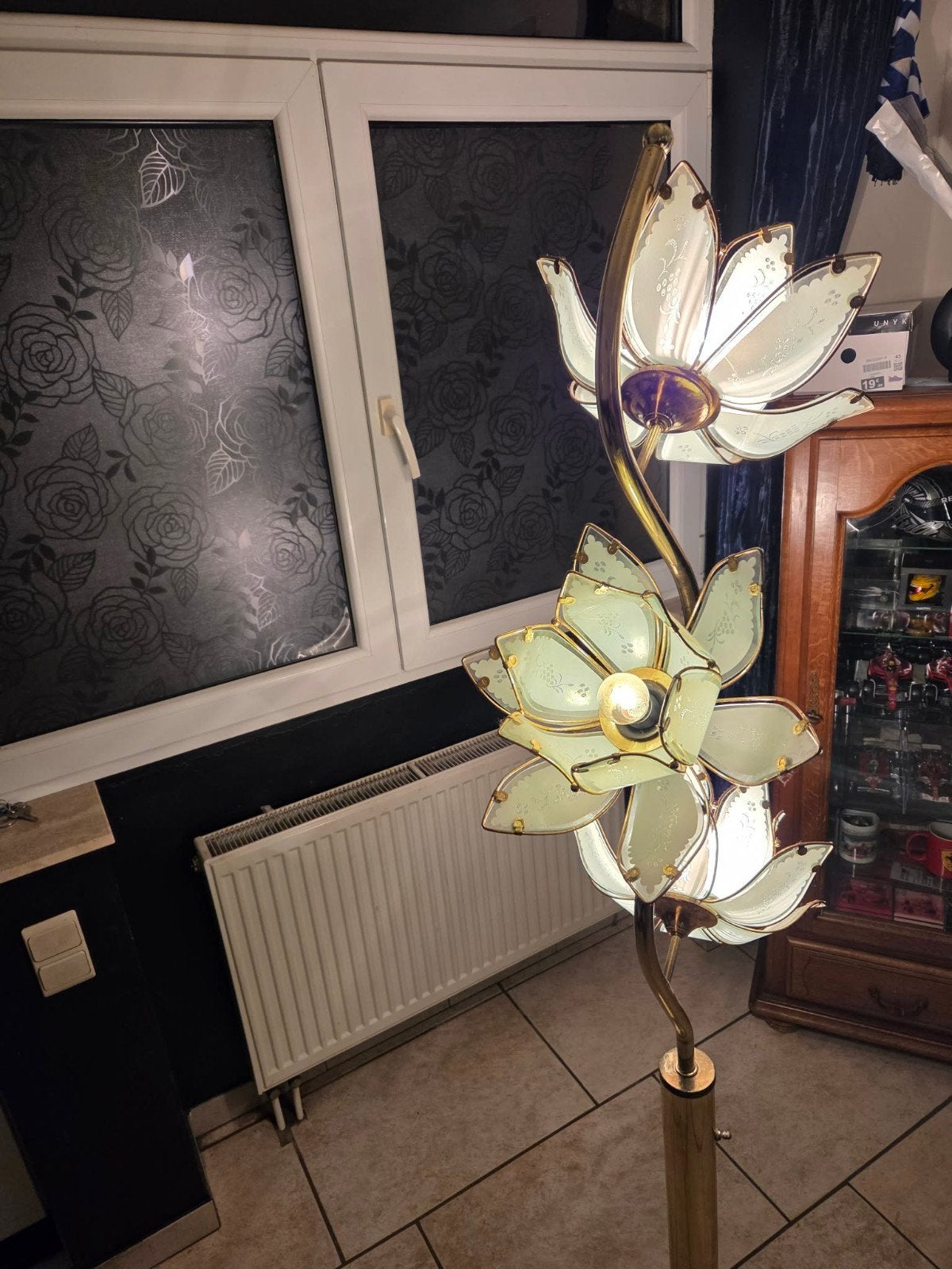 lampe fleur de lotus, Enlèvement, Utilisé