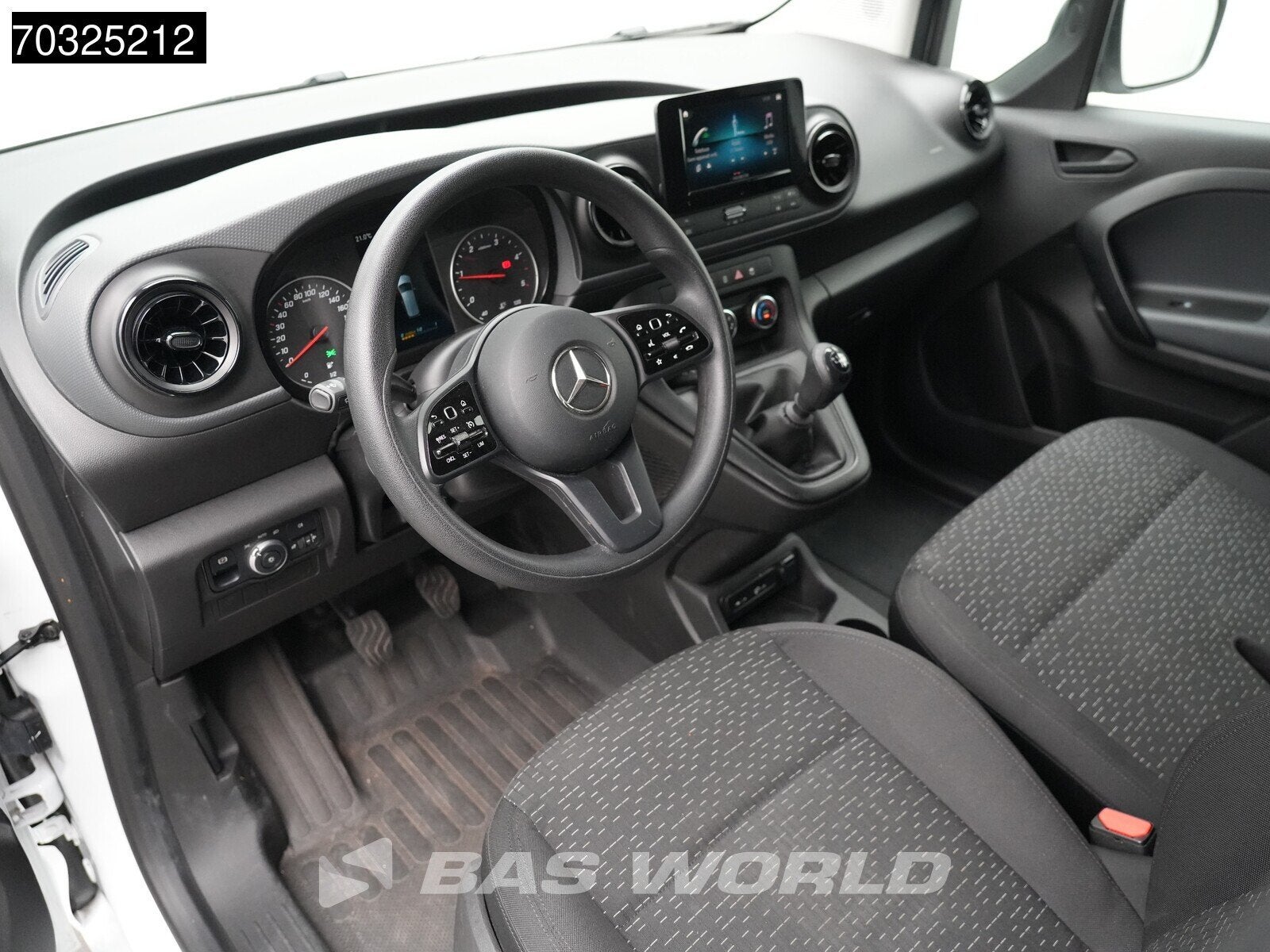 Mercedes Citan 112 L2H1 LED Airco Camera Cruise Parkeersenso, Auto's, Stof, Gebruikt, Euro 6, 4 cilinders