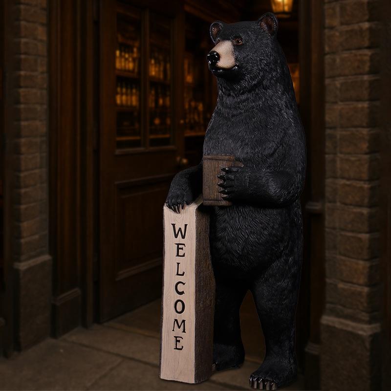 Bear Grizzly Welcome Bear – 6ft Hoogte 184 cm, Verzamelen, Dierenverzamelingen, Ophalen, Nieuw
