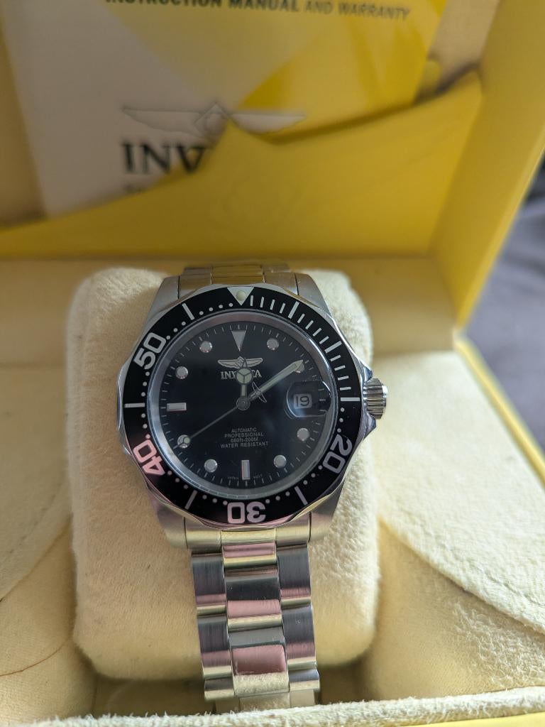 Horloge Invicta 8926A, Montre-bracelet, Autres marques, Enlèvement, Acier