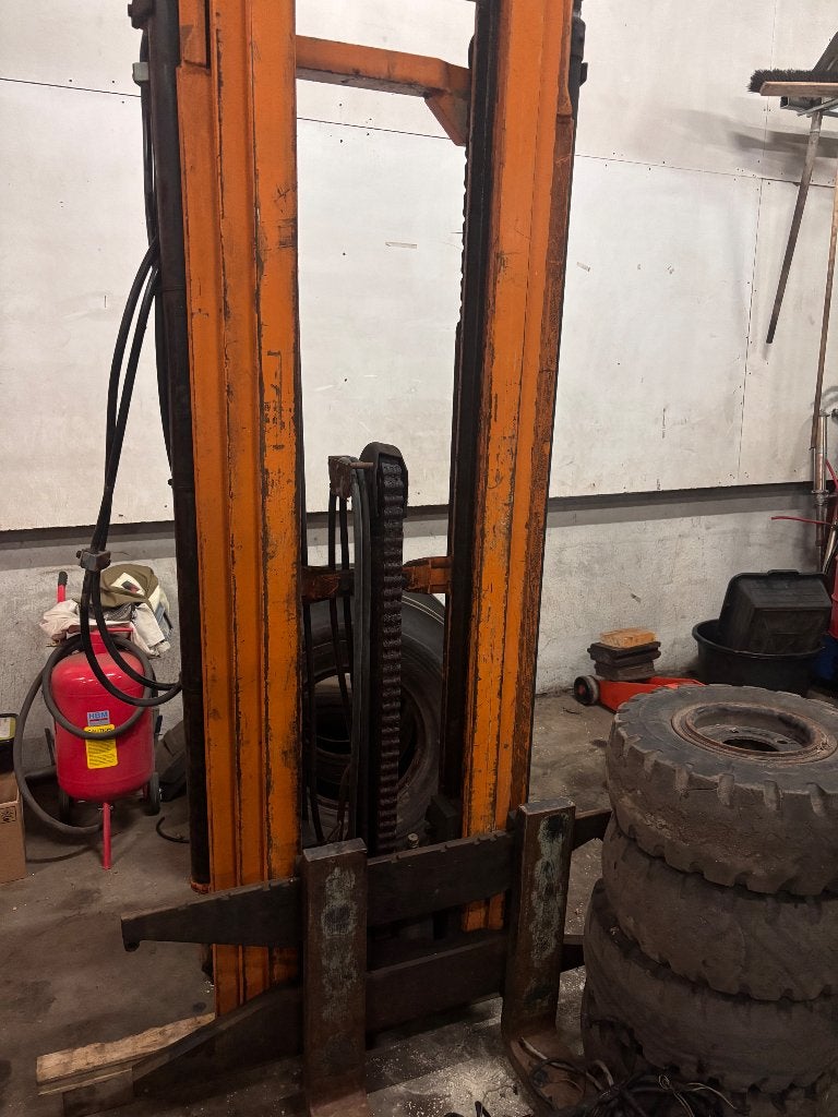 Still heftruck mast, Ophalen, Gebruikt