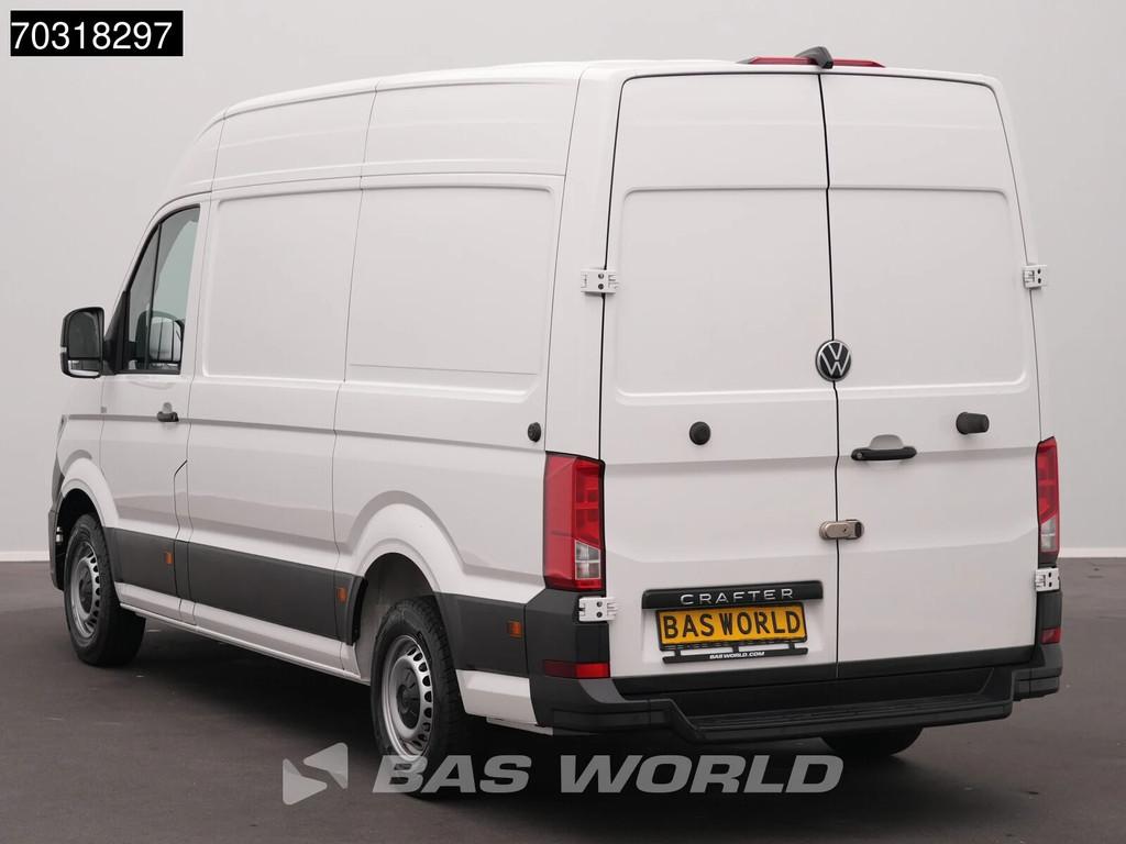 Volkswagen Crafter 140pk Nwe model L3H3 Airco Camera Parkeer, Auto's, Bestelwagens en Lichte vracht, Stof, Gebruikt, Euro 6, 4 cilinders