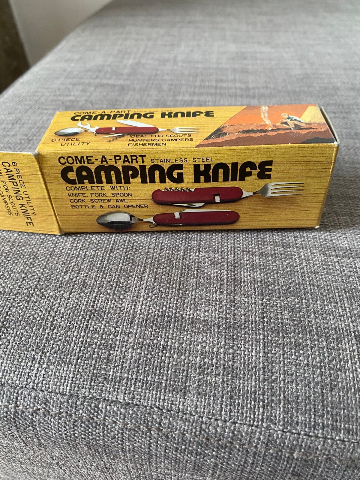 Couteau camping vintage, Enlèvement ou Envoi, Comme neuf