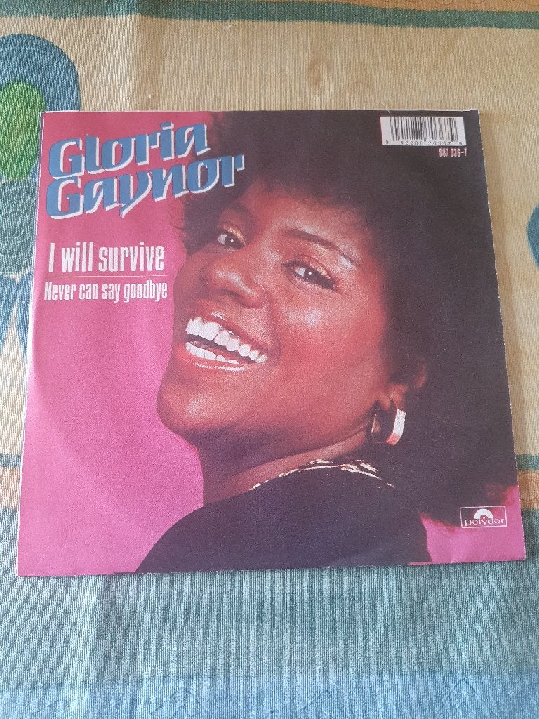 Gloria Gaynor  I Will Survive  /Never Can Say Goodbye - 1987, CD & DVD, Enlèvement ou Envoi, 7 inch, Comme neuf, Autres genres