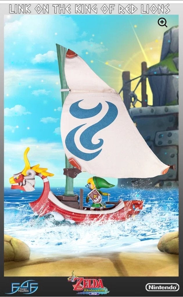 F4F Zelda Windwaker Link op The King Of Red Lions Vers exclu, Ophalen, Nieuw, Fantasy