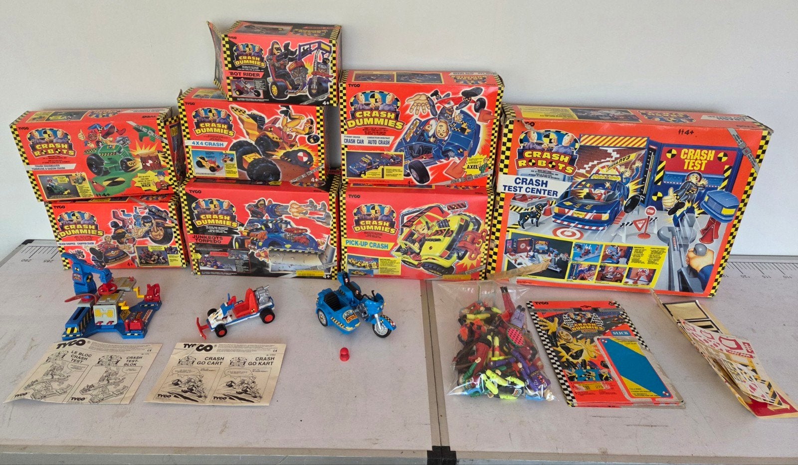 lot crash dummies, Collections, Statues & Figurines, Enlèvement, Utilisé
