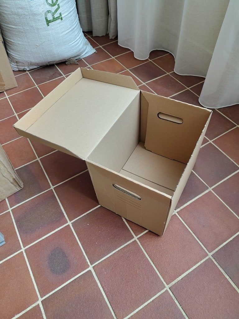 (verhuis)dozen, 10 grote, 35 kleine, Doe-het-zelf en Bouw, Kratten en Dozen, Ophalen, Zo goed als nieuw, Doos, Opvouwbaar