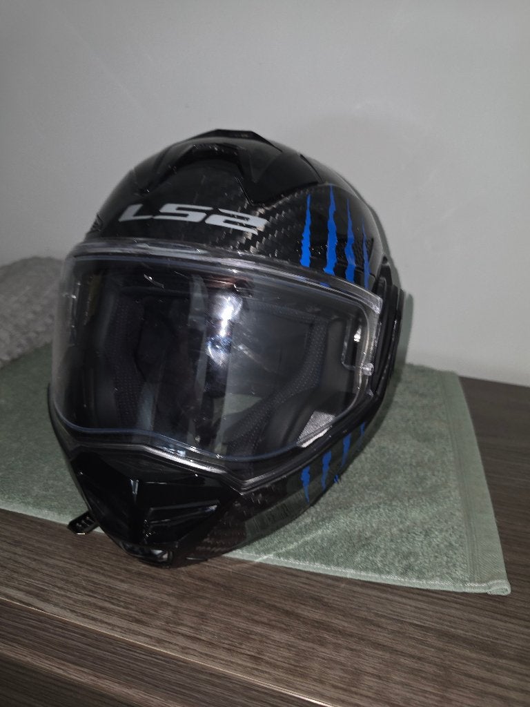 Motorhelm ls2, Motoren, Kleding | Motorhelmen, Heren, Systeemhelm, XL, Overige merken, Nieuw met kaartje, Ophalen