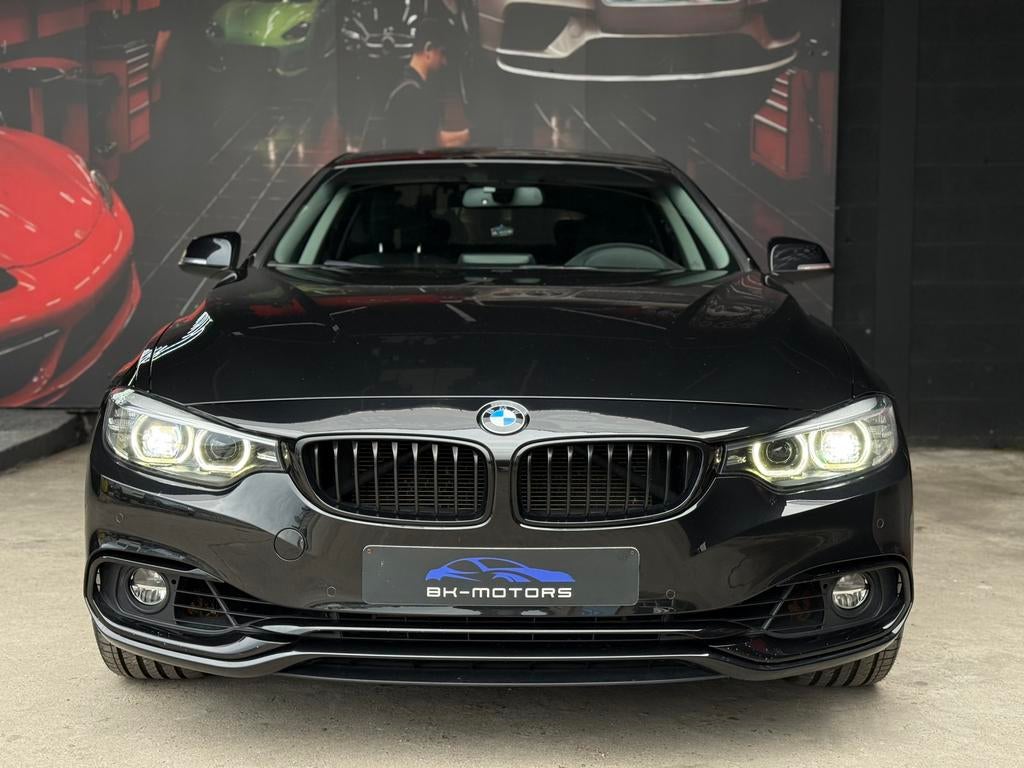 Bmw 418i GrandCoupe SportLine Automaat, 1498 cc, Bluetooth, Zwart, Leder