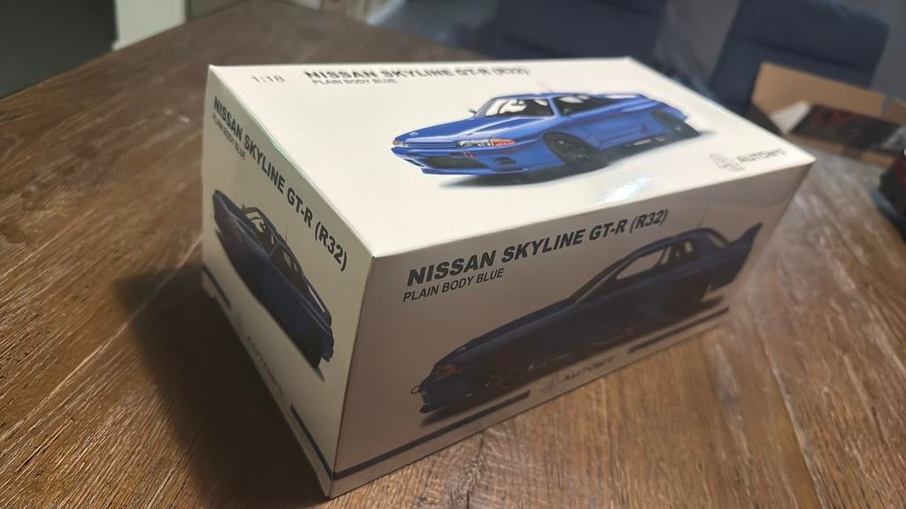 Autoart Nisssn r32 GT-R, Ophalen of Verzenden, Nieuw, Autoart