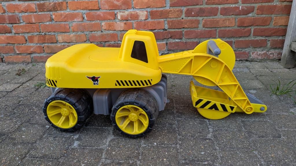 Loopauto graafmachine big digger, Ophalen