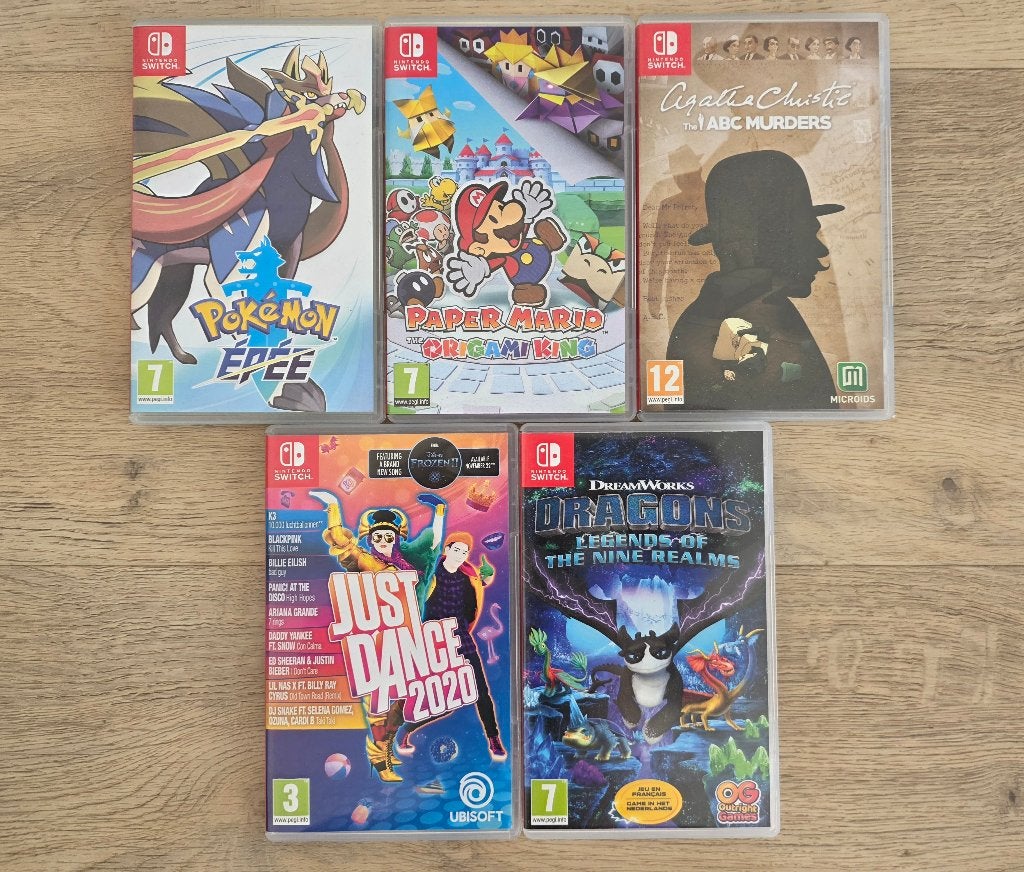 Jeux Nintendo Switch : vente à la pièce lisez la description, Enlèvement ou Envoi, Comme neuf