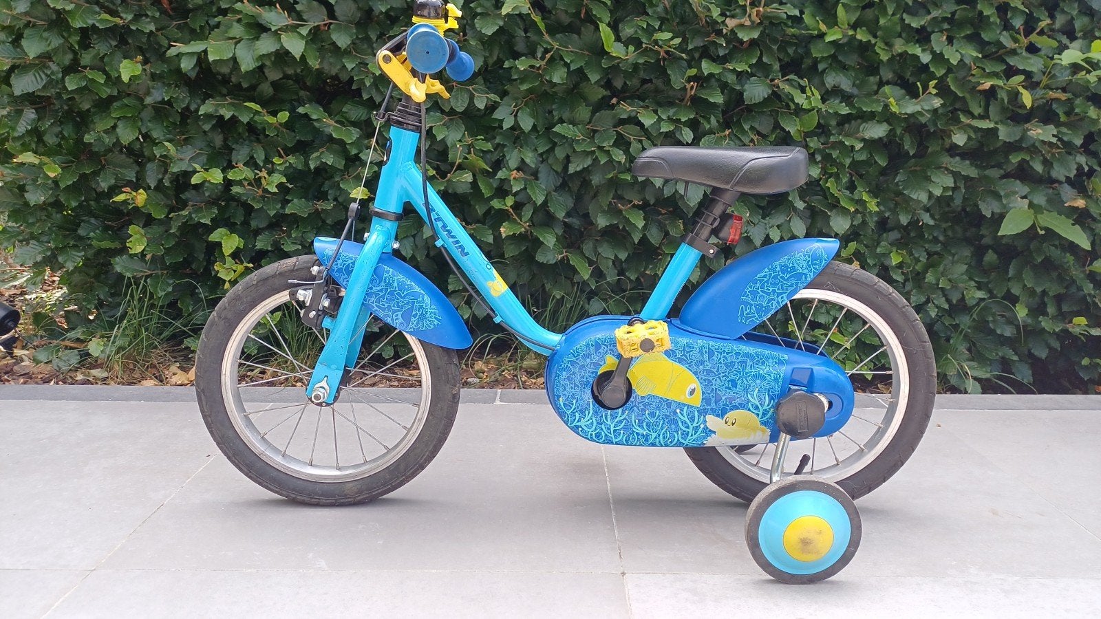 kinderfiets, Fietsen en Brommers, Ophalen, Zijwieltjes