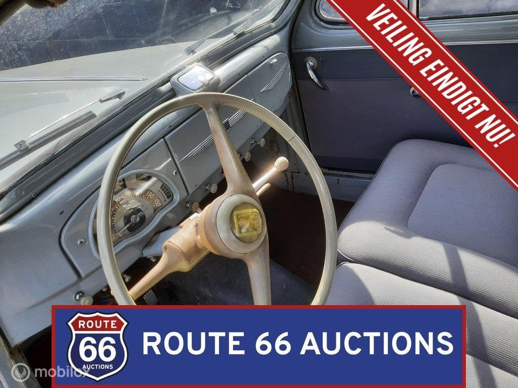 Peugeot 203C | 1955 | Route 66 Auctions, Achat, Entreprise, Boîte manuelle, Autre carrosserie