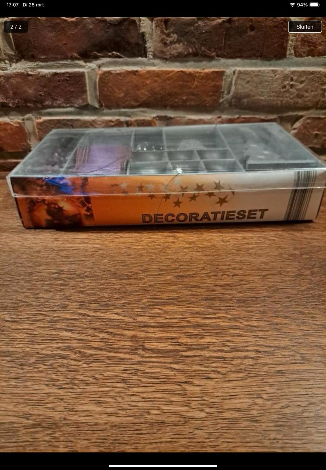 Kerstdecoratie perfecte staat, Diversen, Kerst, Ophalen, Zo goed als nieuw