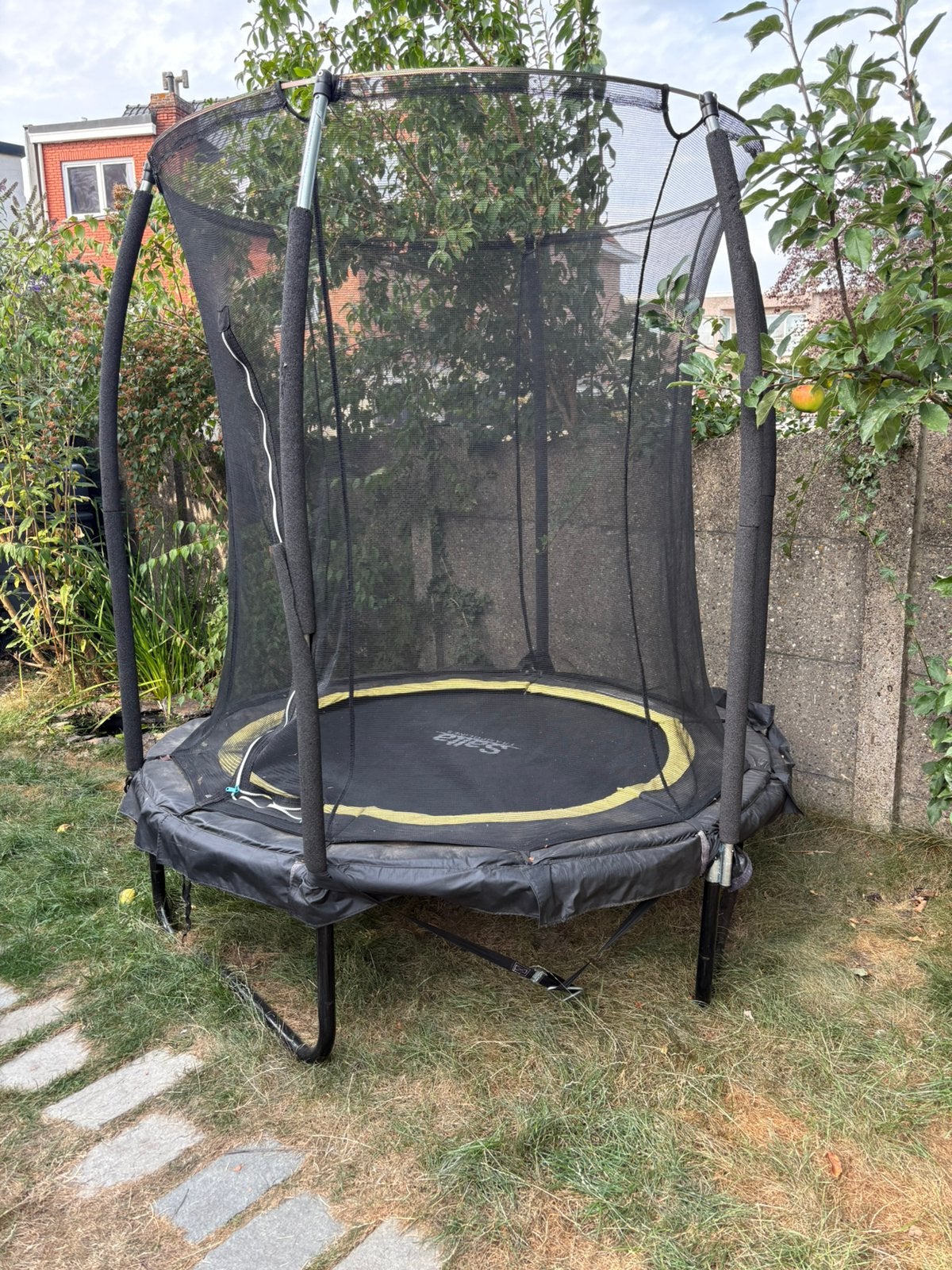 Trampoline met veiligheidsnet 180cm diameter, Kinderen en Baby's, Ophalen, Gebruikt