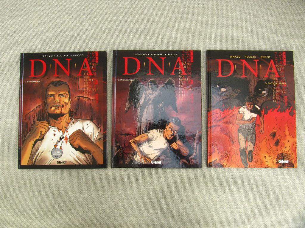 DNA (Hardcover) -nieuw -volledige 1e cyclus (+ex libris), Enlèvement ou Envoi, Neuf