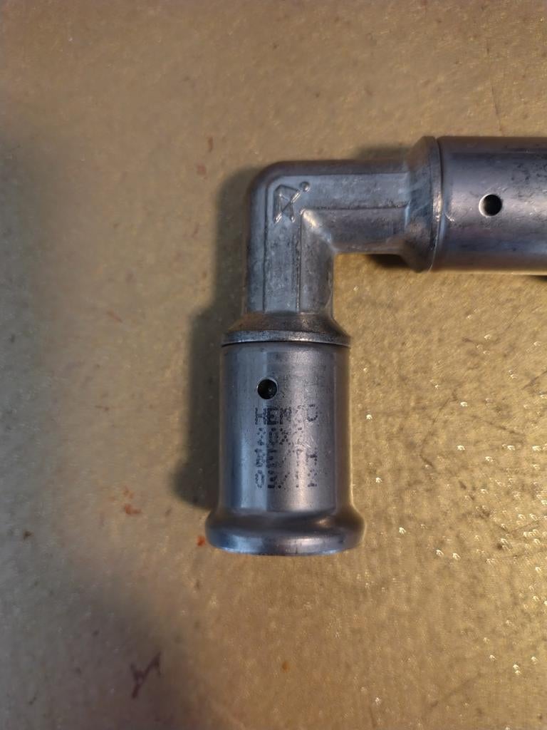 Coude en acier inoxydable de 20 mm, 20 pièces., Enlèvement, Neuf