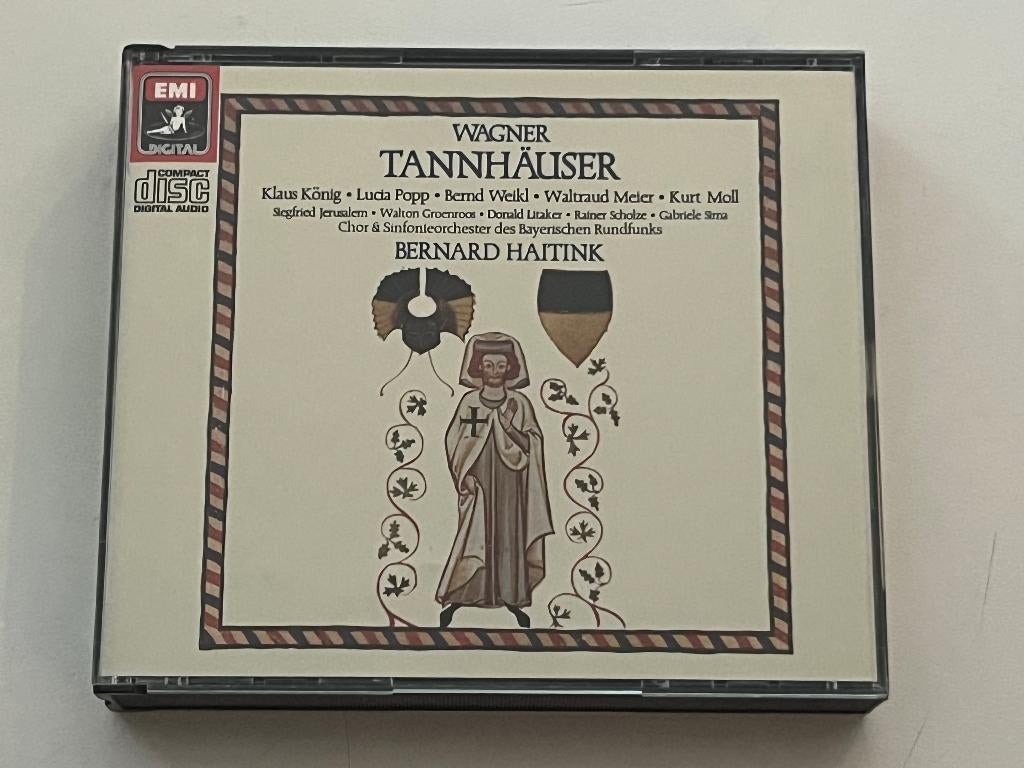 Wagner – Tannhäuser (Geen boekje) 3-CD Set, Ophalen of Verzenden, Gebruikt
