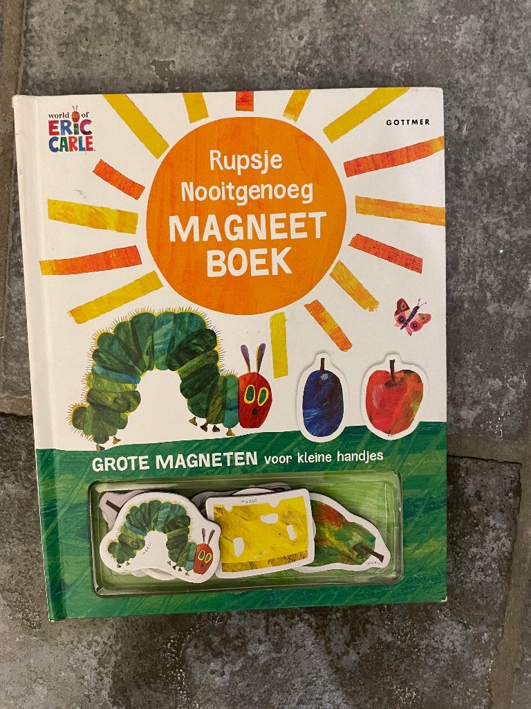 rupsje nooitgenoeg magneetboek, Boeken, Ophalen of Verzenden
