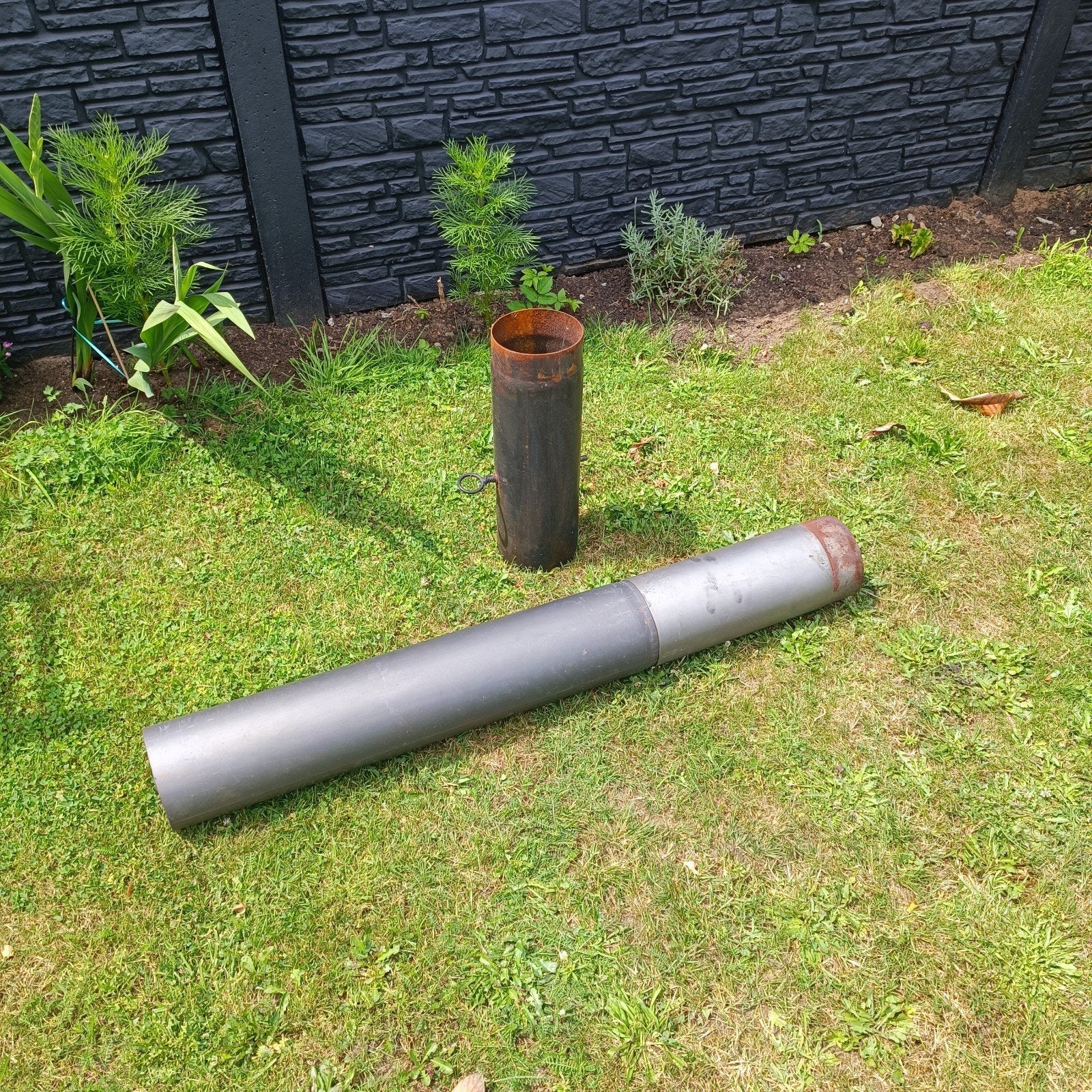 Kachelbuizen met een diameter van 150 mm., Ophalen