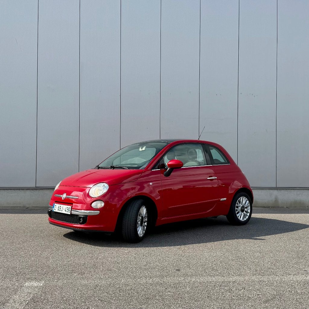 Fiat 500 0.9 Lounge – Panoramadak – 1 jaar garantie!, Autos, Fiat, Entreprise, Airbags, Air conditionné, Bluetooth, Verrouillage central
