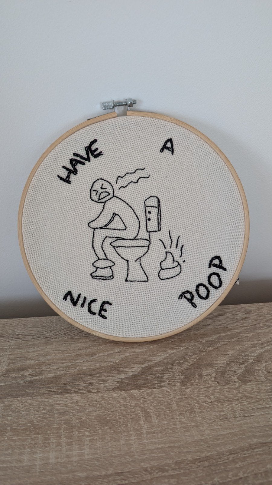 Œuvre brodée, Enlèvement