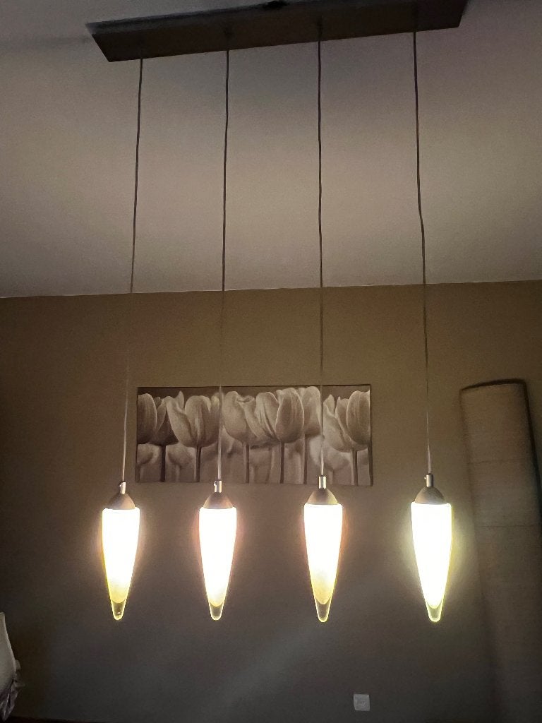 lampe suspendue, Enlèvement
