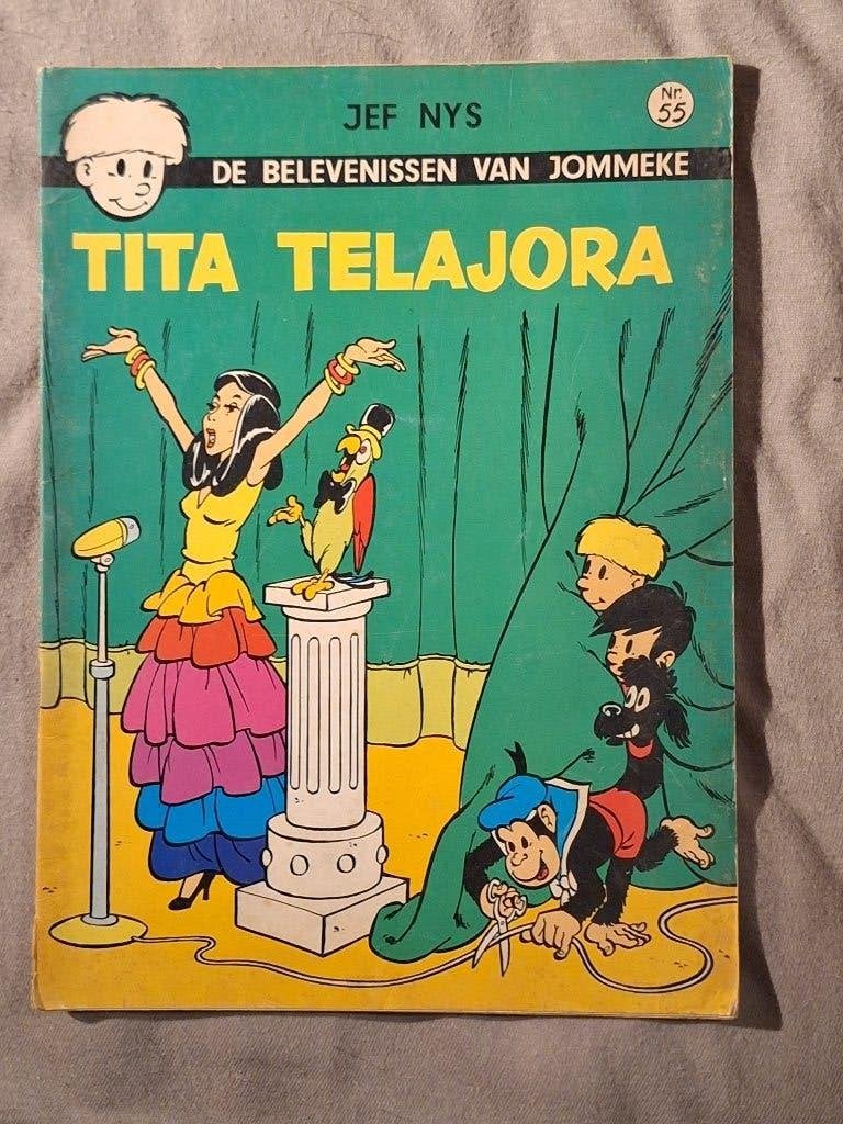 Jommeke 55: Tita Telajora, Eén stripboek, Ophalen of Verzenden, Gelezen