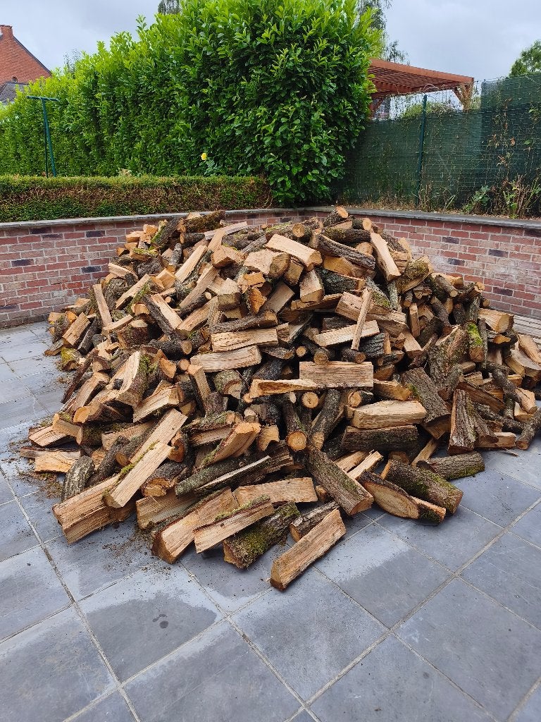 Bois de chauffage, 6 m³ ou plus, Enlèvement ou Envoi, Chêne, Bûches