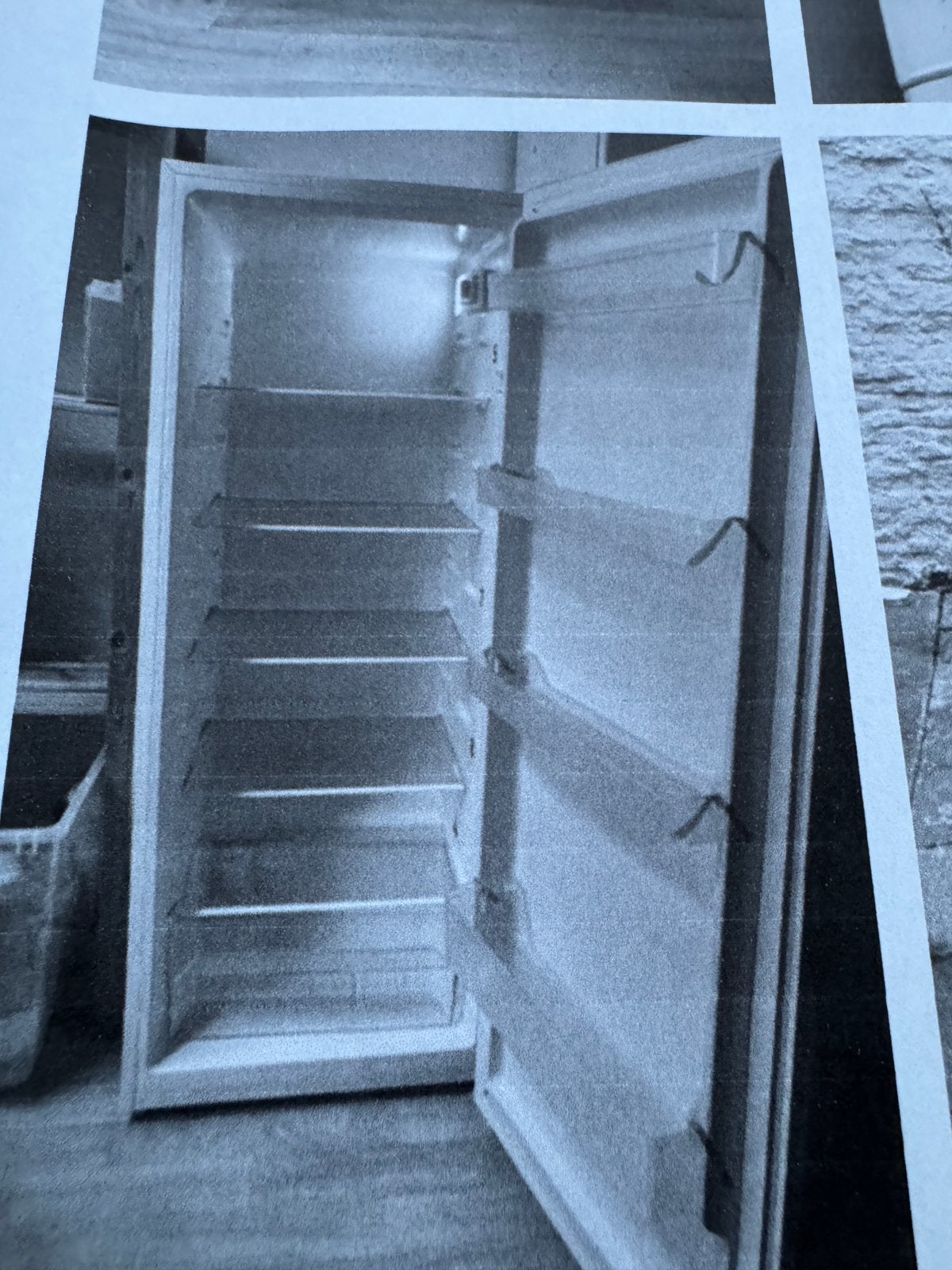 Frigo/ wit, Ophalen, Minder dan 60 cm, Zo goed als nieuw, 140 tot 160 cm