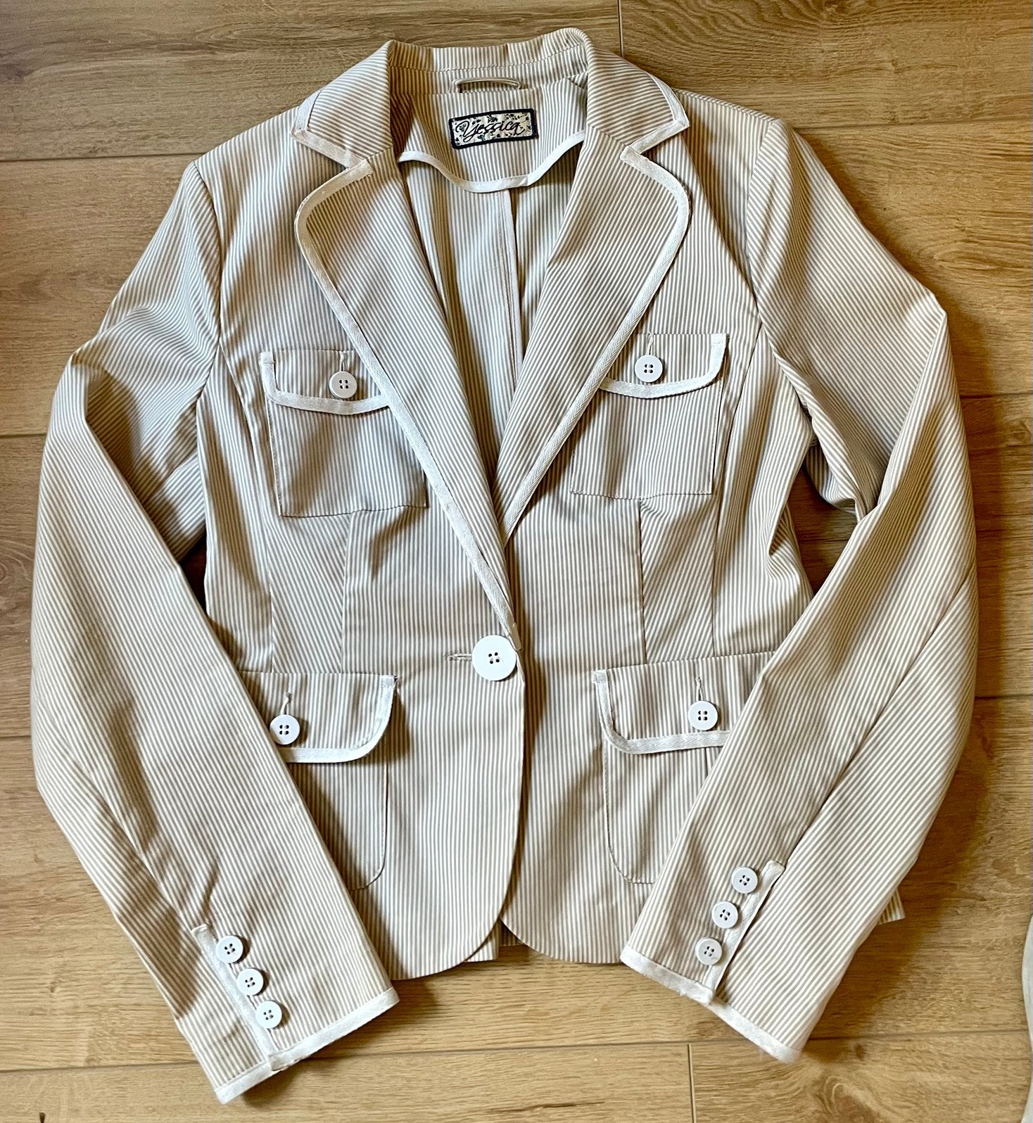 Blazer yessica s neuf, Kleding | Dames, Jasjes, Kostuums en Pakken, Ophalen, Nieuw, Beige