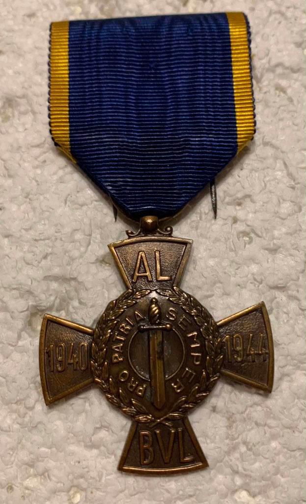 Medaille, Bevrijdingsleger - Armee Liberation 40-44, WOII, Ophalen of Verzenden, Landmacht, Lintje, Medaille of Wings