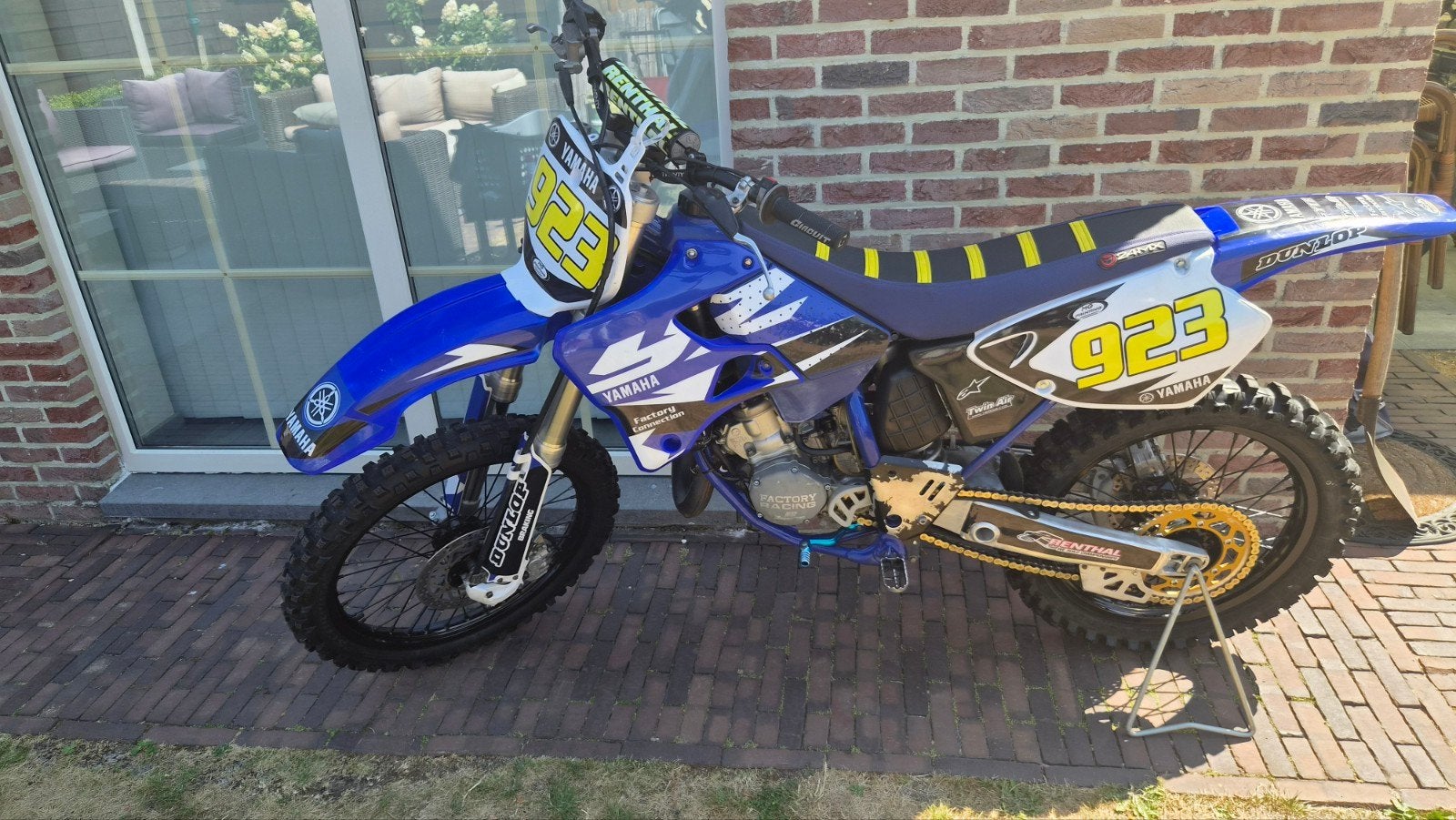 yamaha yz 125cc, Ophalen