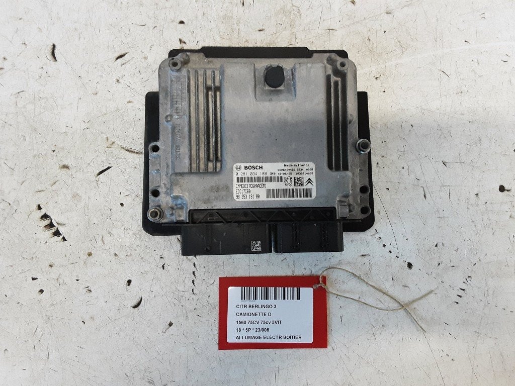 MODULE D ALLUMAGE Citroën Berlingo (982538180), Citroën, Mevr. I. Hauben, Utilisé, Rue de l'Espoir 34 34
4030  GRIVEGNÉE, BE