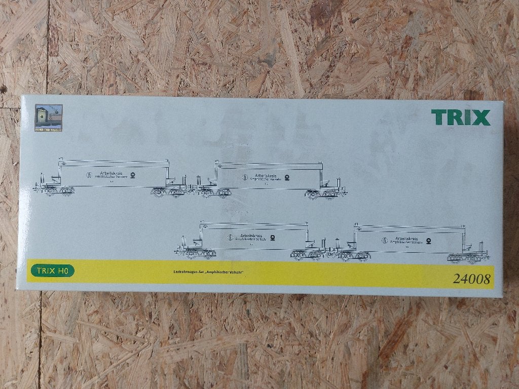 Trix HO 24008 set de 4 voitures, Hobby & Loisirs créatifs, Enlèvement ou Envoi, Neuf, Set de Trains, Trix