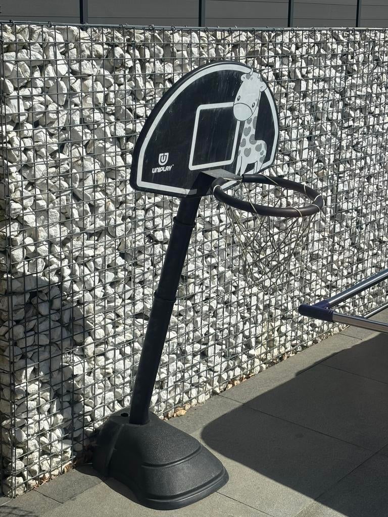 Kinder basketbal ring zwart zo goed als nieuw, Ophalen, Zo goed als nieuw, Ring, Bord of Paal