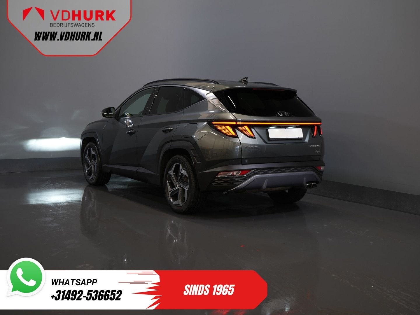 Hyundai Tucson 1.6 T-GDI PHEV Premium 4WD/ LED/ Krell/ Leder, Auto's, Automaat, USB, Bedrijf, Hybride Elektrisch/Benzine