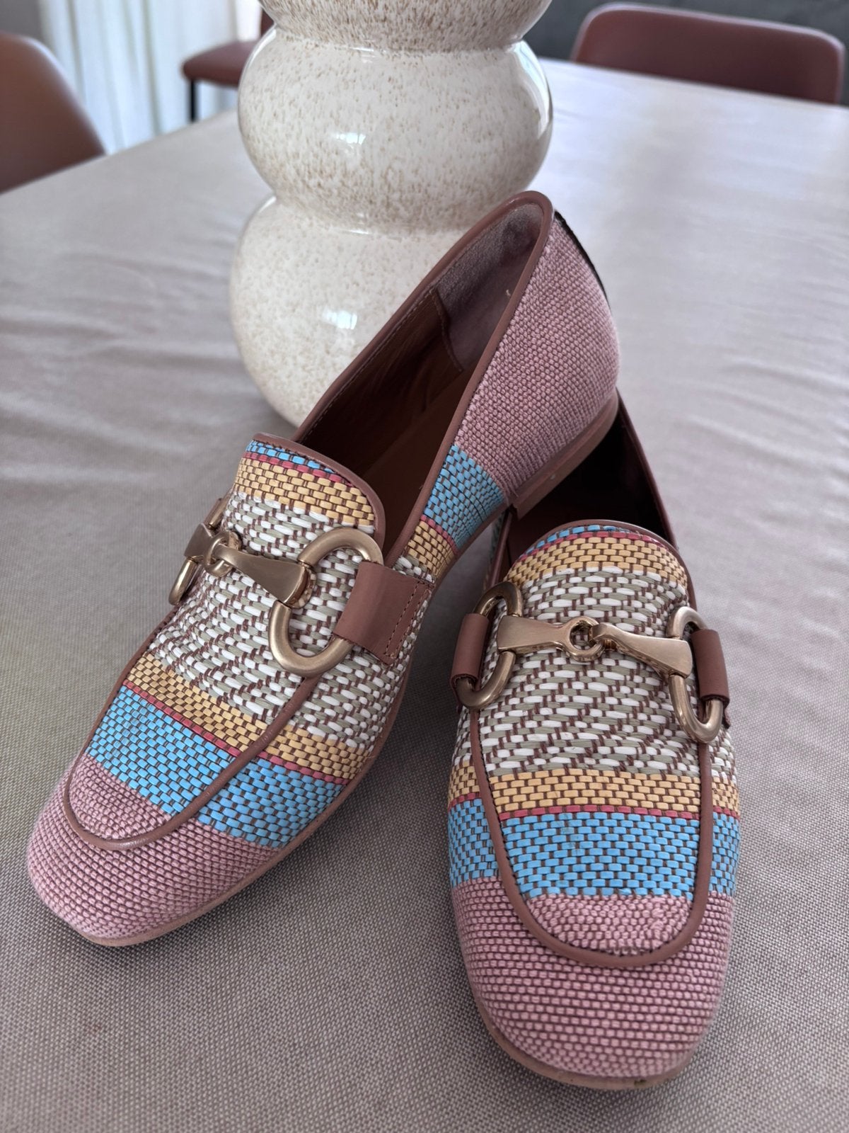 Jhay loafers multicolor nieuw maat 37 - meer dan 70% korting, Ophalen of Verzenden, Zo goed als nieuw, Roze