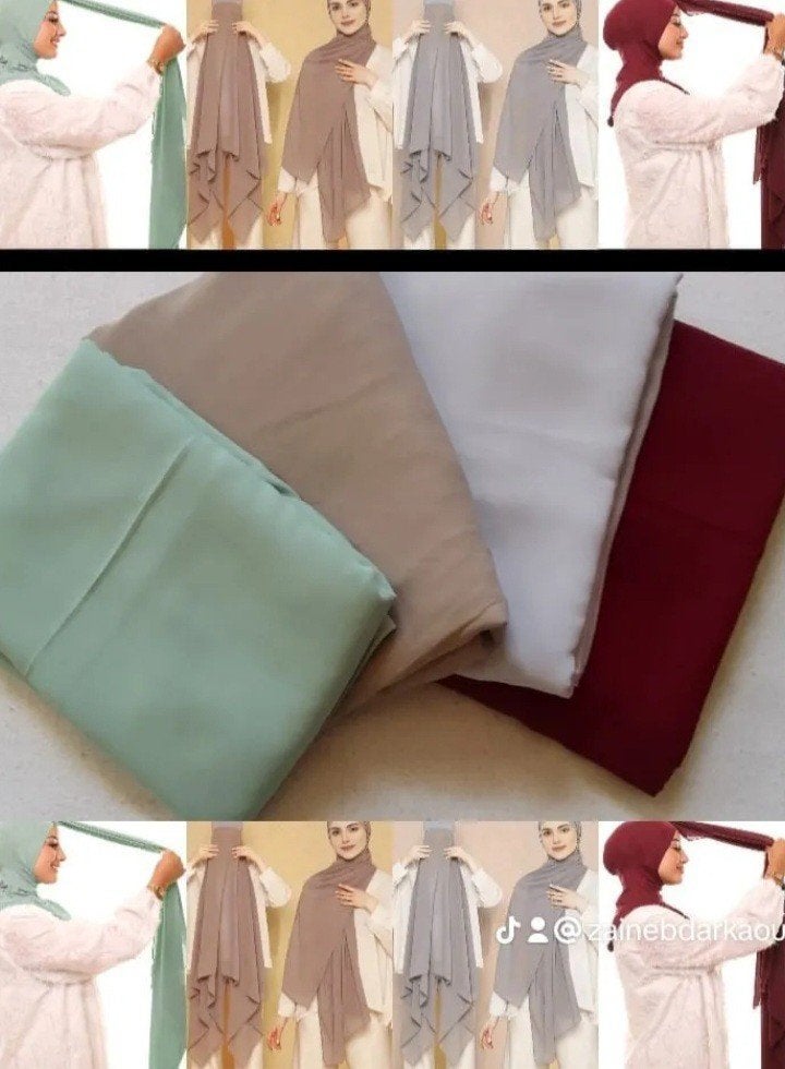 4 foulard 3,50 pc, Hobby en Vrije tijd, Ophalen of Verzenden