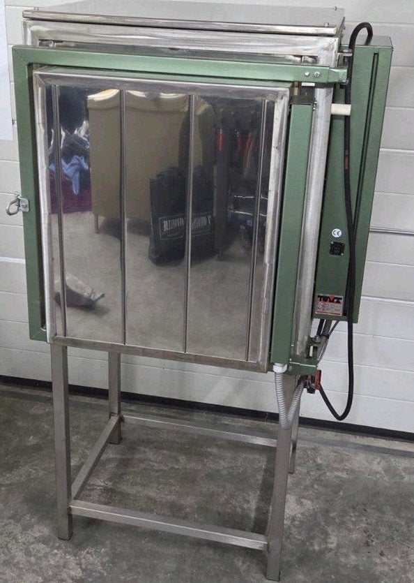 keramiekoven Toma 80 liter roestvrijstaal 1300 graden 400v, Ophalen
