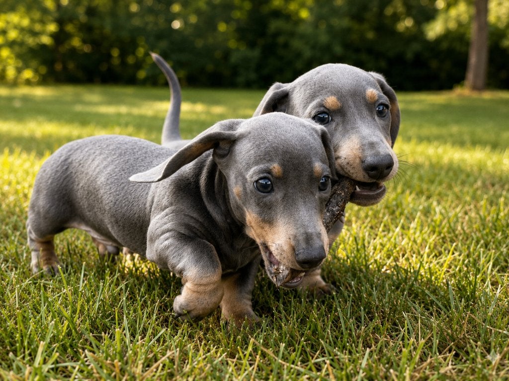 Dwerg Teckel / Dachshund pups, Dieren en Toebehoren, Honden | Teckels en Dashonden, Meerdere dieren, Korthaar, Dwerg, Fokker | Hobbymatig